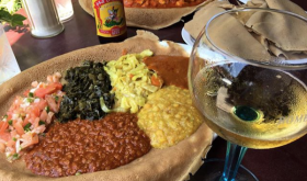 Ethiopian food in Addis Ababa