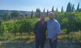 Bernardo and Niccolò Barberani, producers of Orvieto wine