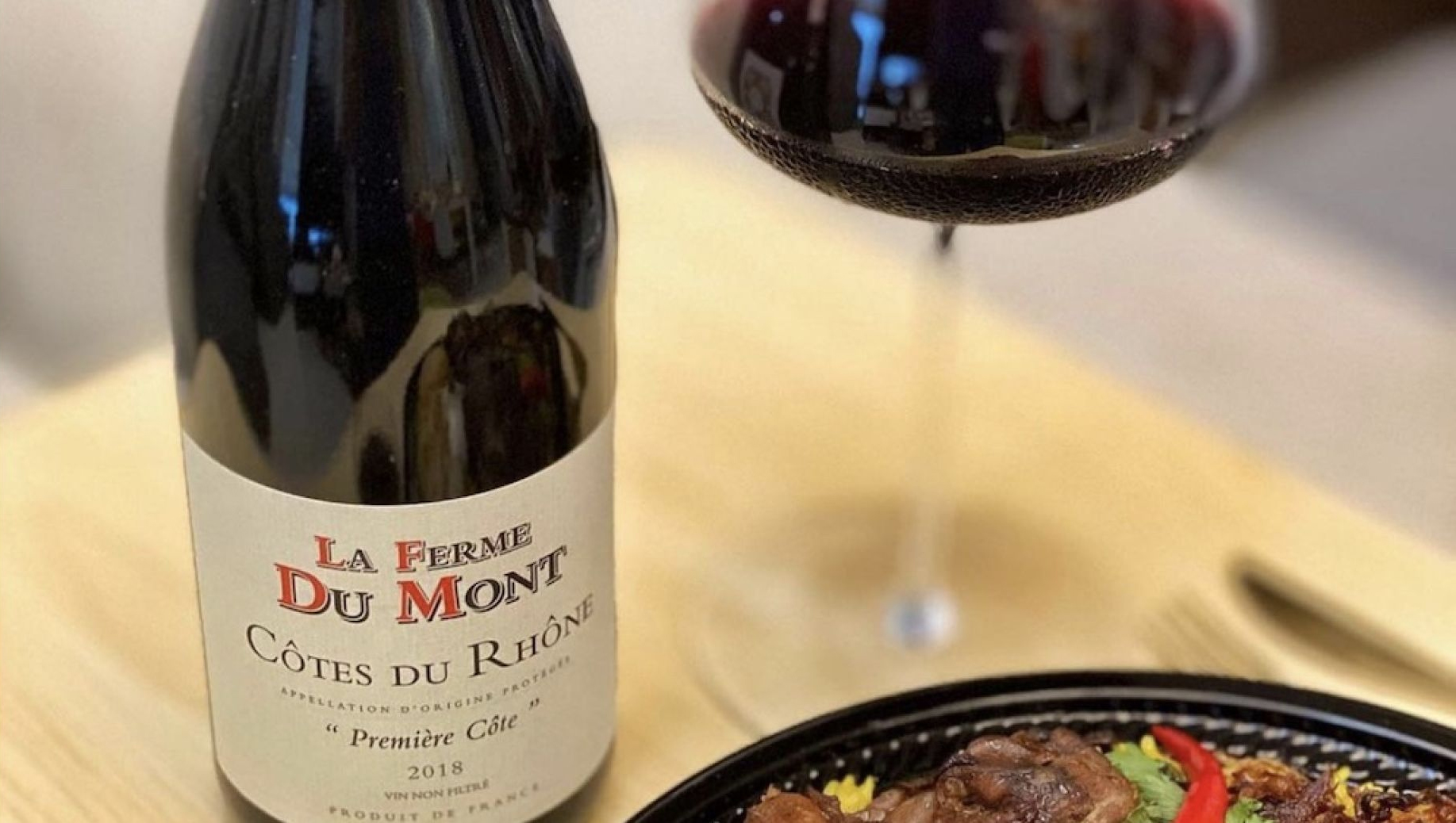 La Ferme du Mont, Première Côte 2018 Côtes du Rhône