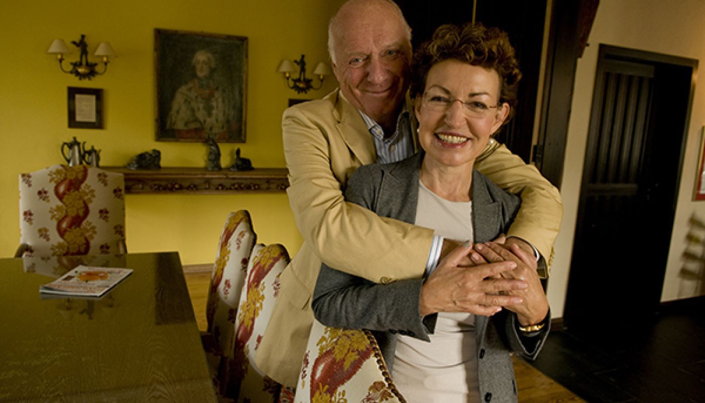 Annegret Reh-Gartner and husband