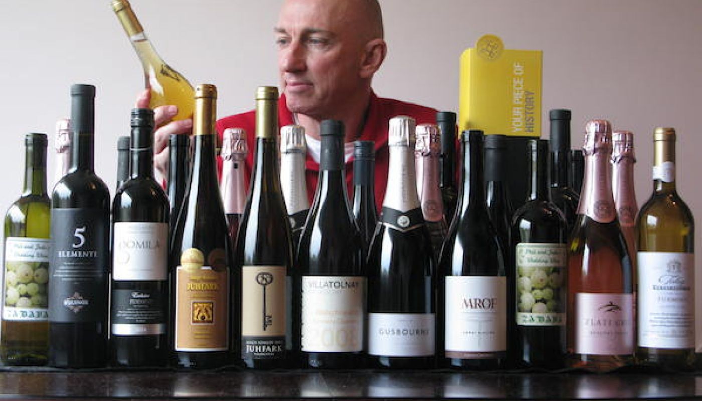 Chris Boiling and wedding wines