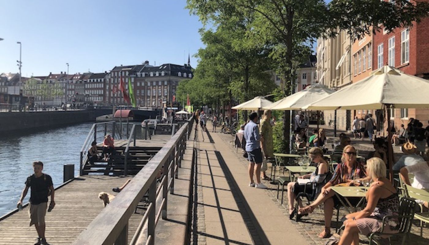 Copenhagen in the summer sun