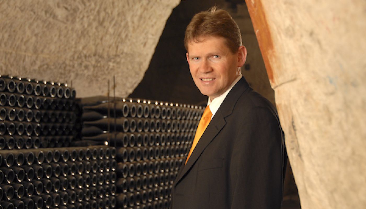 Dominique Demarville when chef de dave at Veuve Clicquot