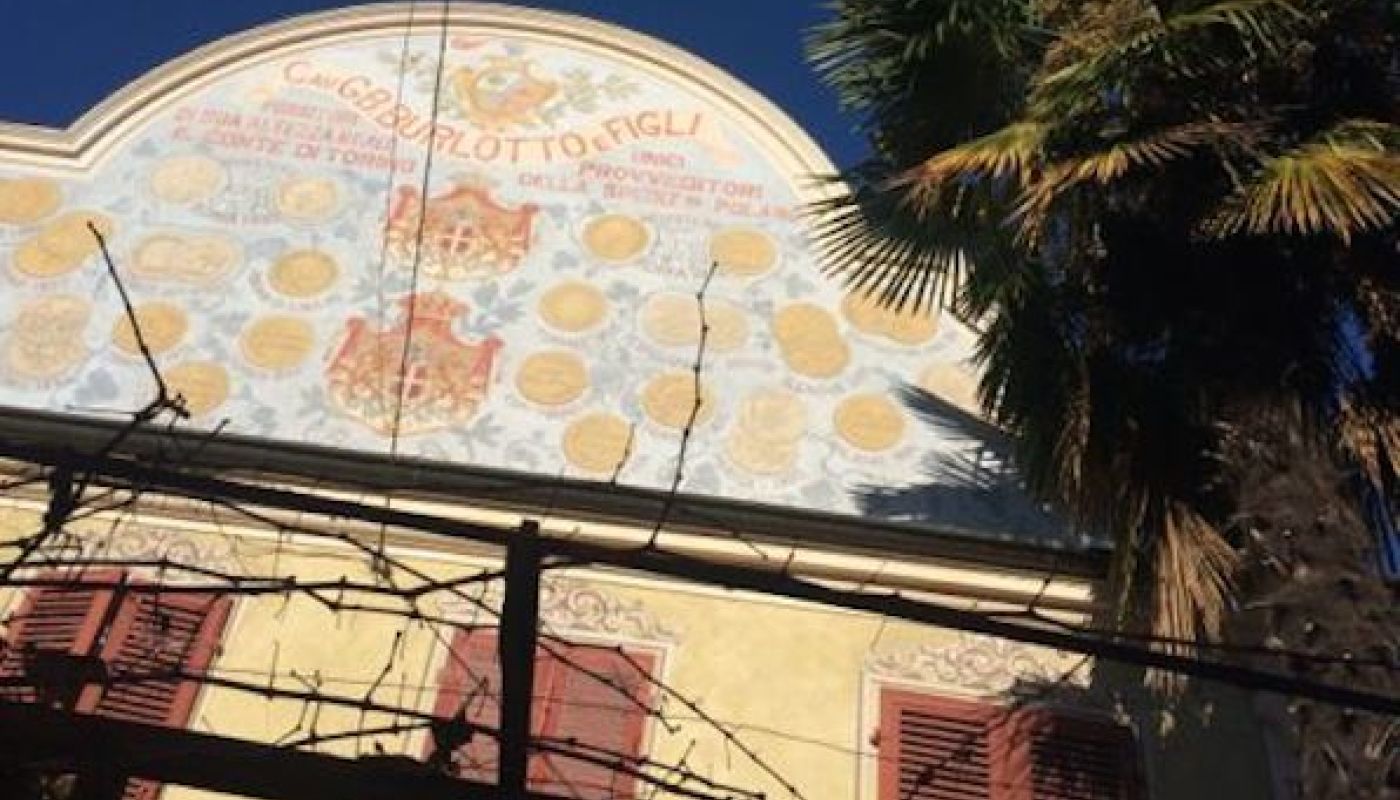 Facade of GB Burlotto premises in Verduno