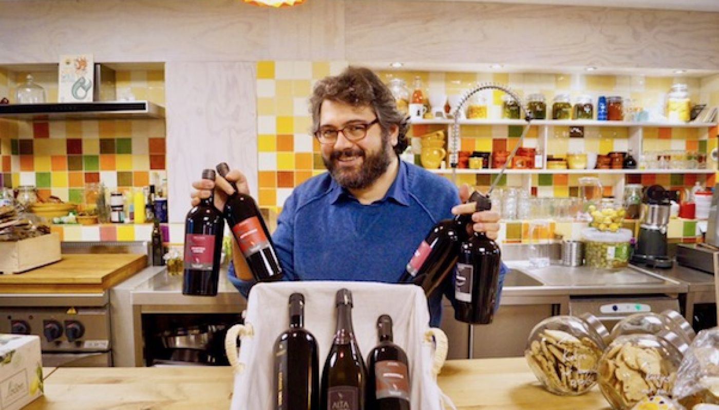 Luigi Pucciano, the owner of Terre Lente, Amsterdam