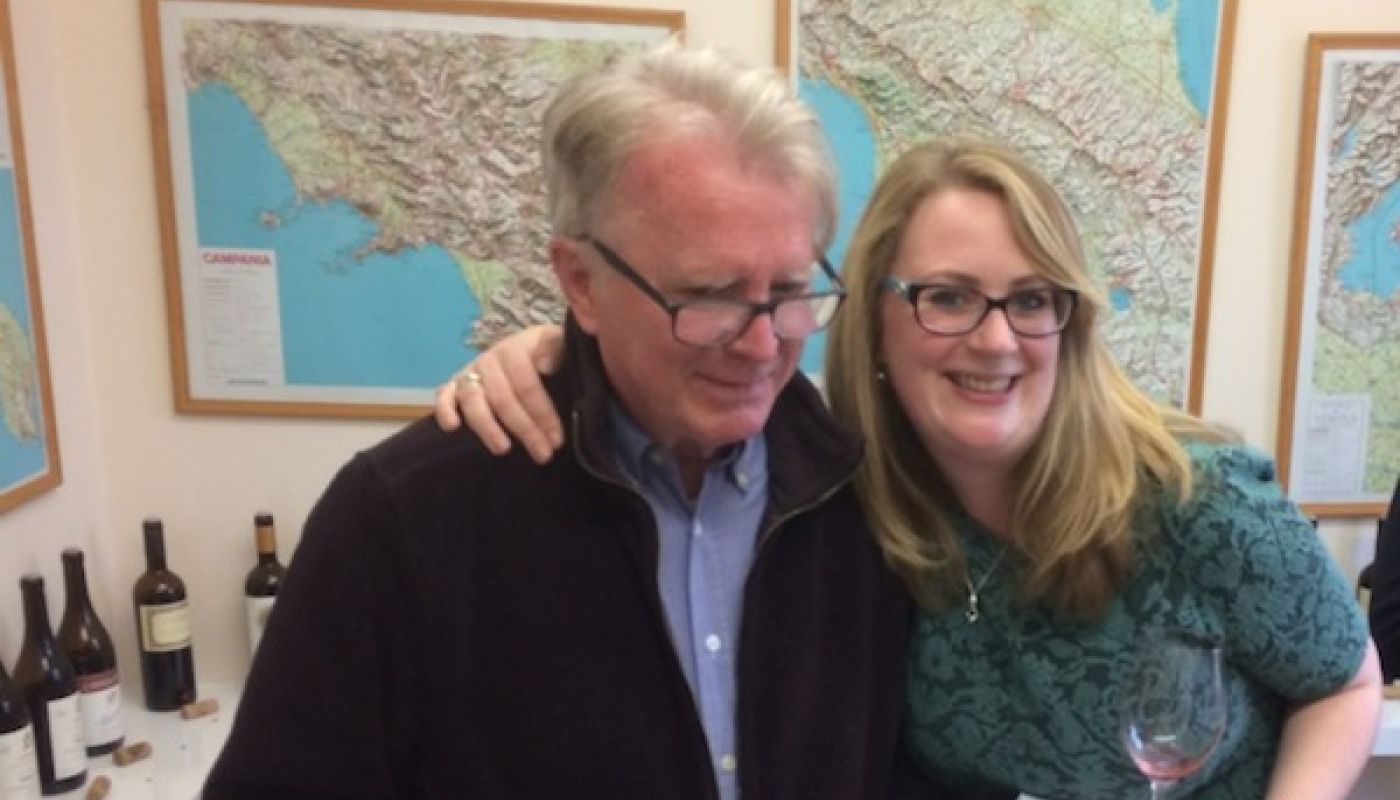 Nicolas Belfrage MW tasting with Edwina Watson of Armit Wines