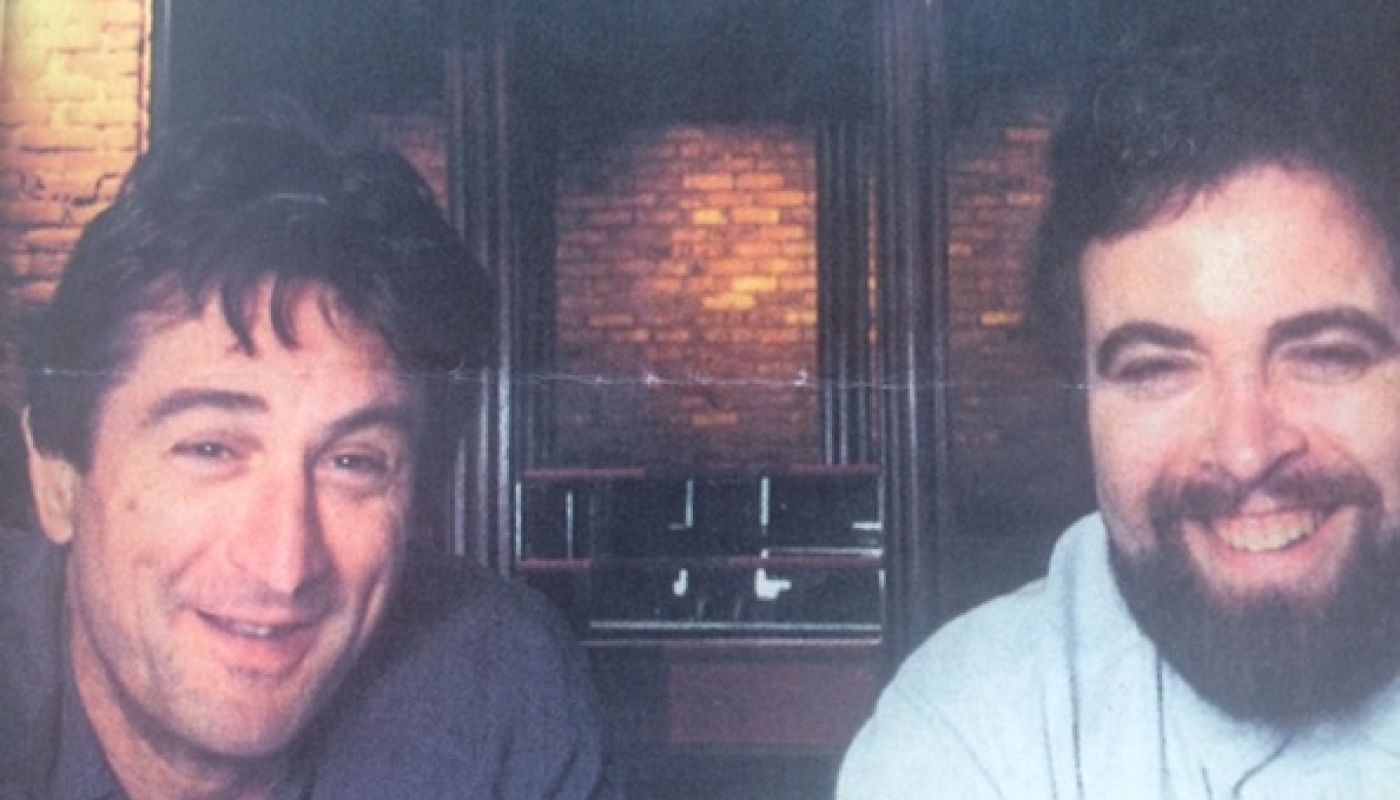 Robert De Niro and Drew Nieporent at Tribeca Grill