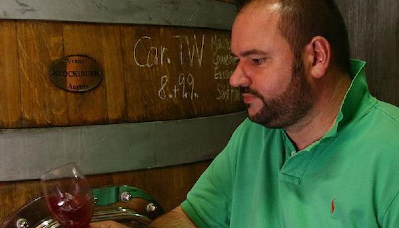 Thomas Teibert of Domaine de l'Horizon in Calce