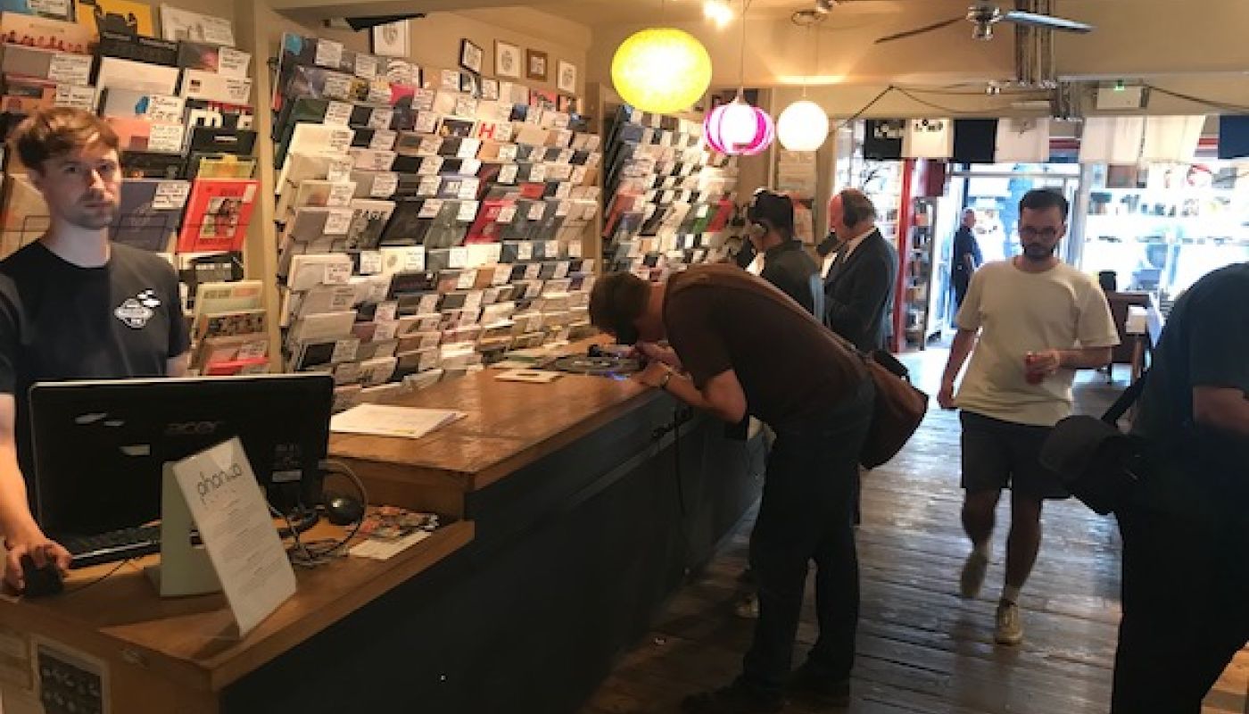 Phonica Records in Poland Street, London where the 2019 New Wave South Africa tasting took place