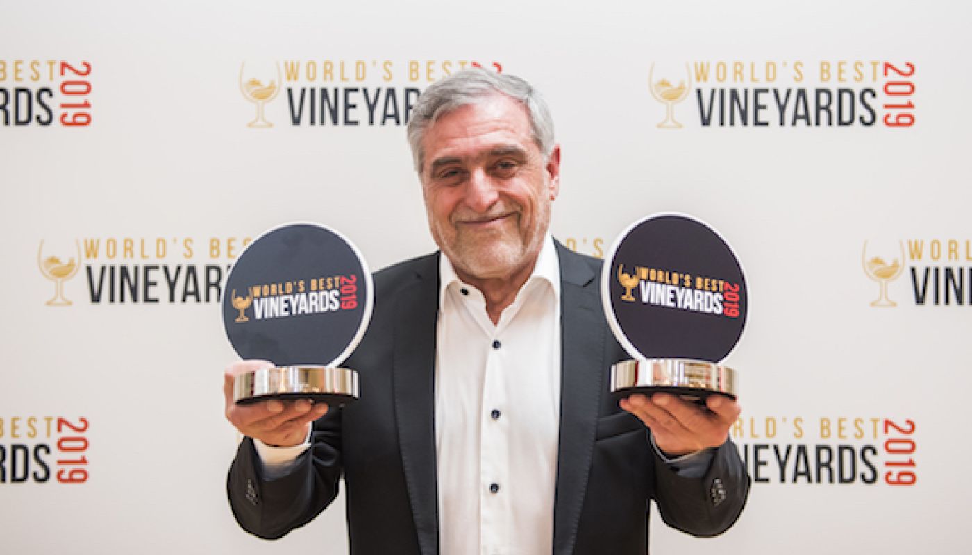 Jose Zuccardi collects awards at the first World's Best Vineyards
