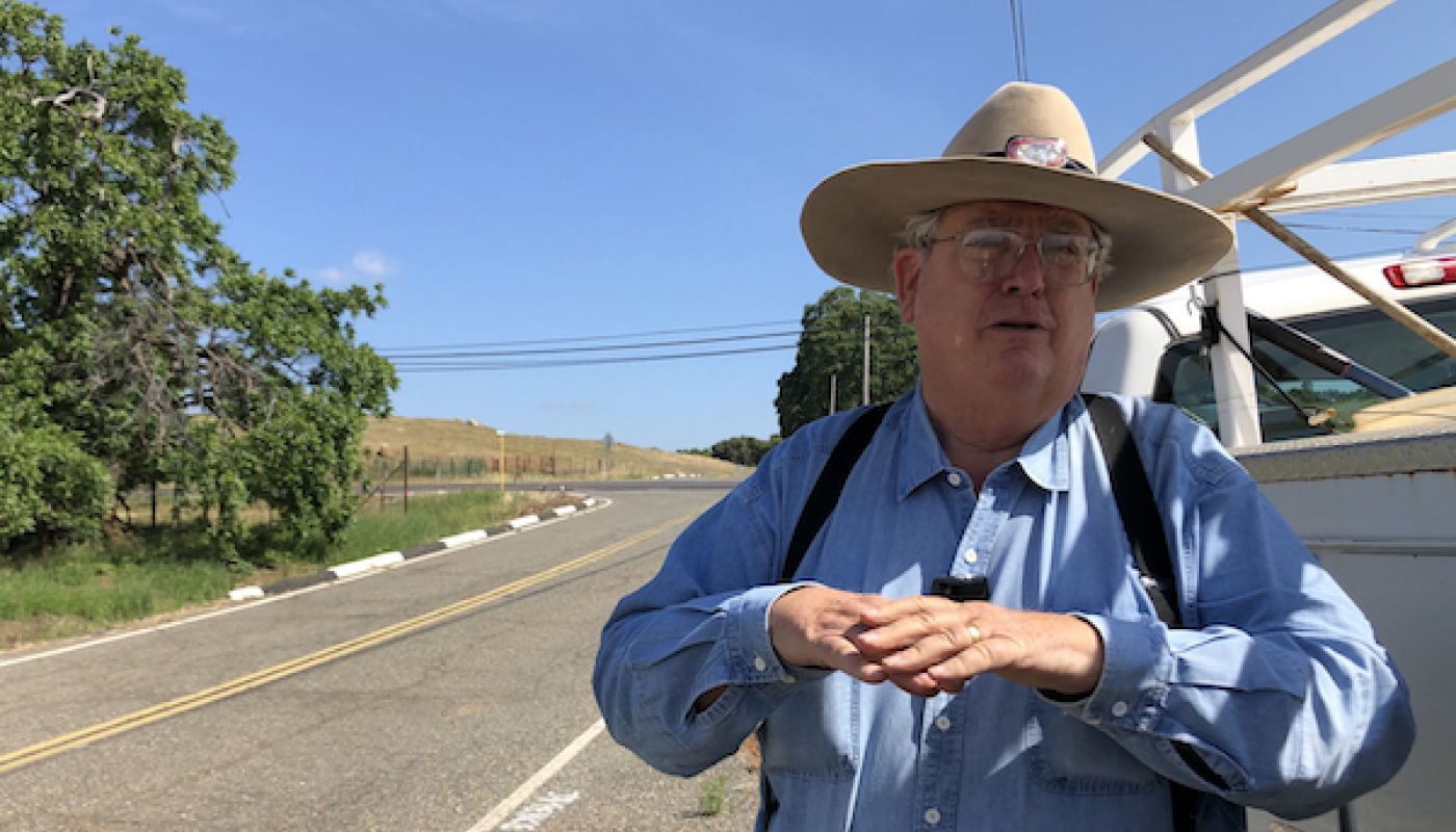 Ken Deaver, owner of the oldest known vineyard in California, Amador County
