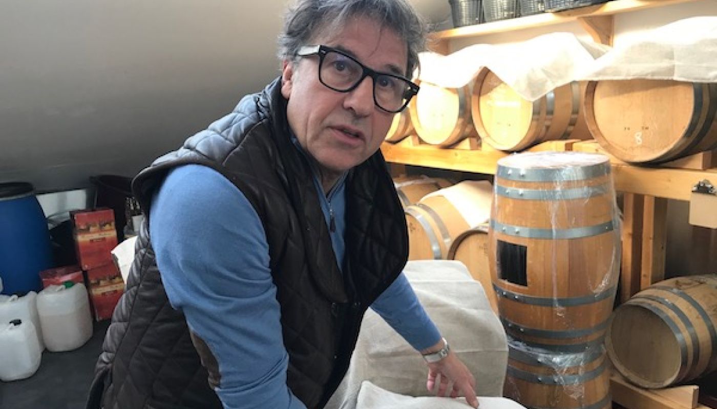 Andy Harris of the Vinegar Shed, W London