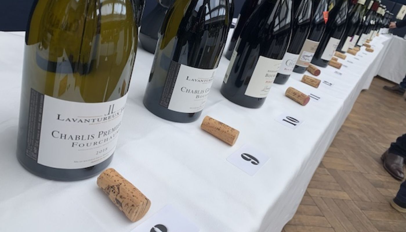 2018 burgundy tasting in London in January 2020