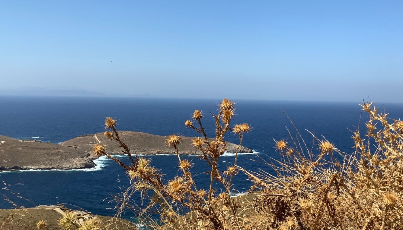 Aegean Sea from Kea island in Greece