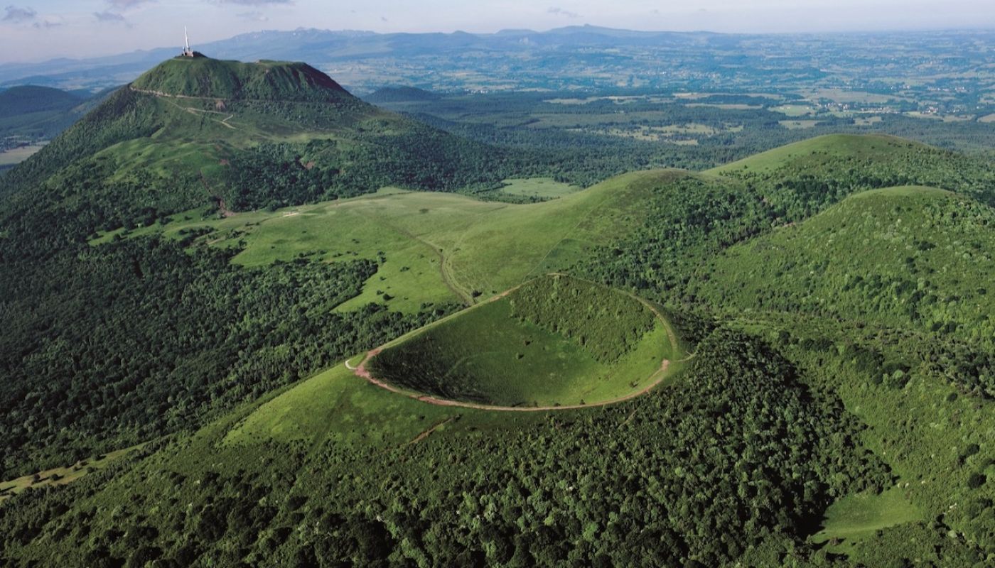 Puy de Dome and Puy Pariou