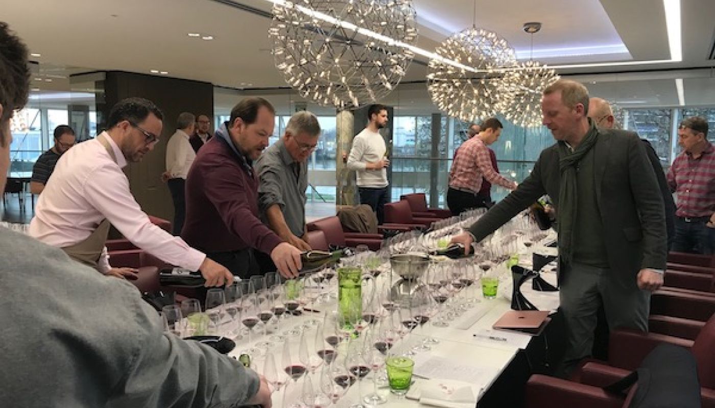 Bordeaux 2016s poured for the Southwold-on-Thames blind tasting