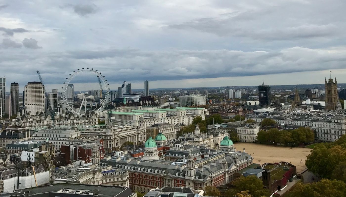View from 17th floor of NZ House