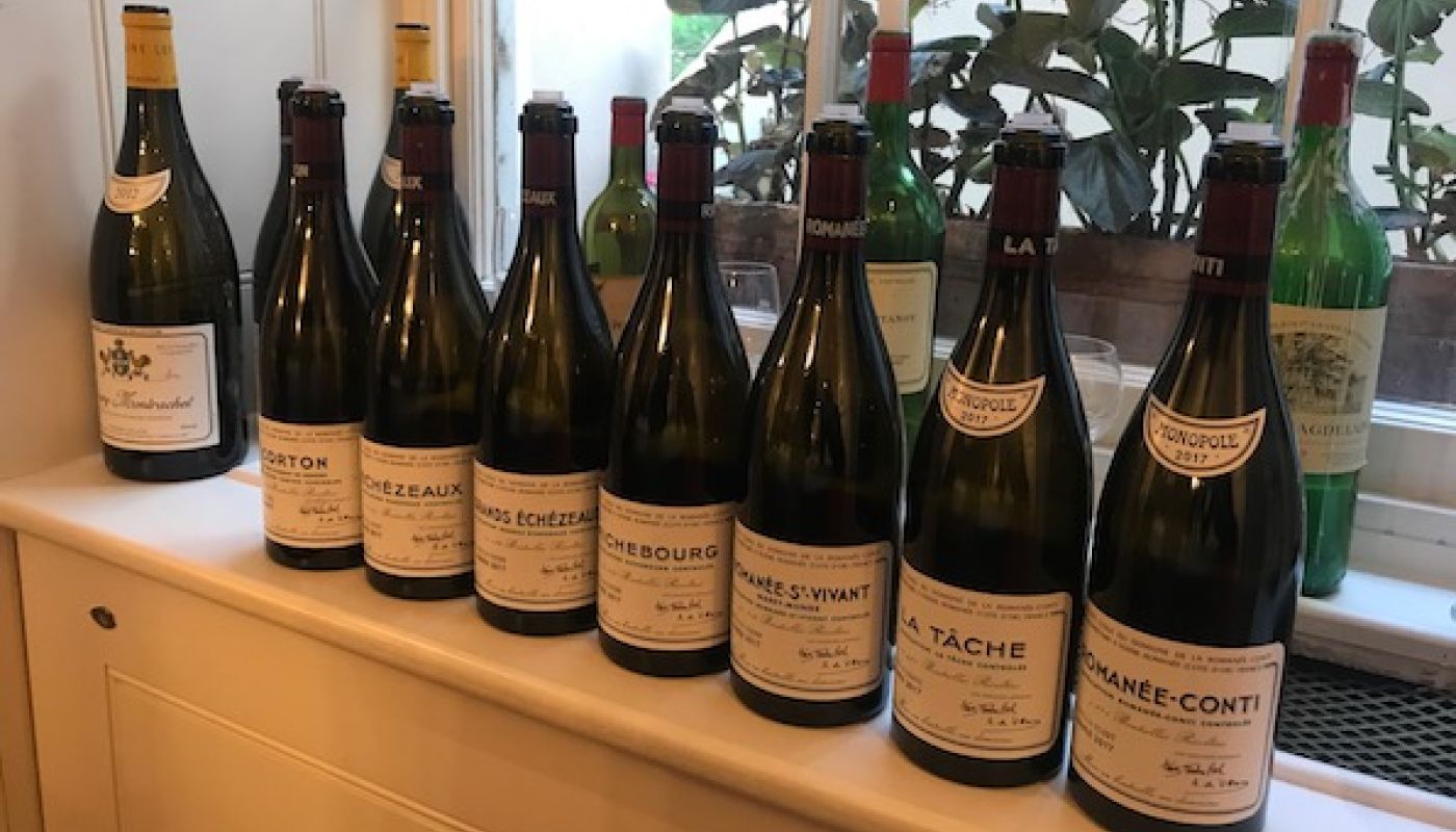 2017s from the Domaine de la Romanée-Conti at Corney & Barrow, January 2020