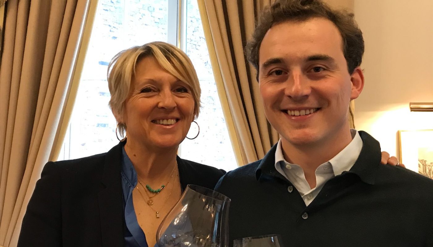 Florence Arnoux and Charles Lachaux