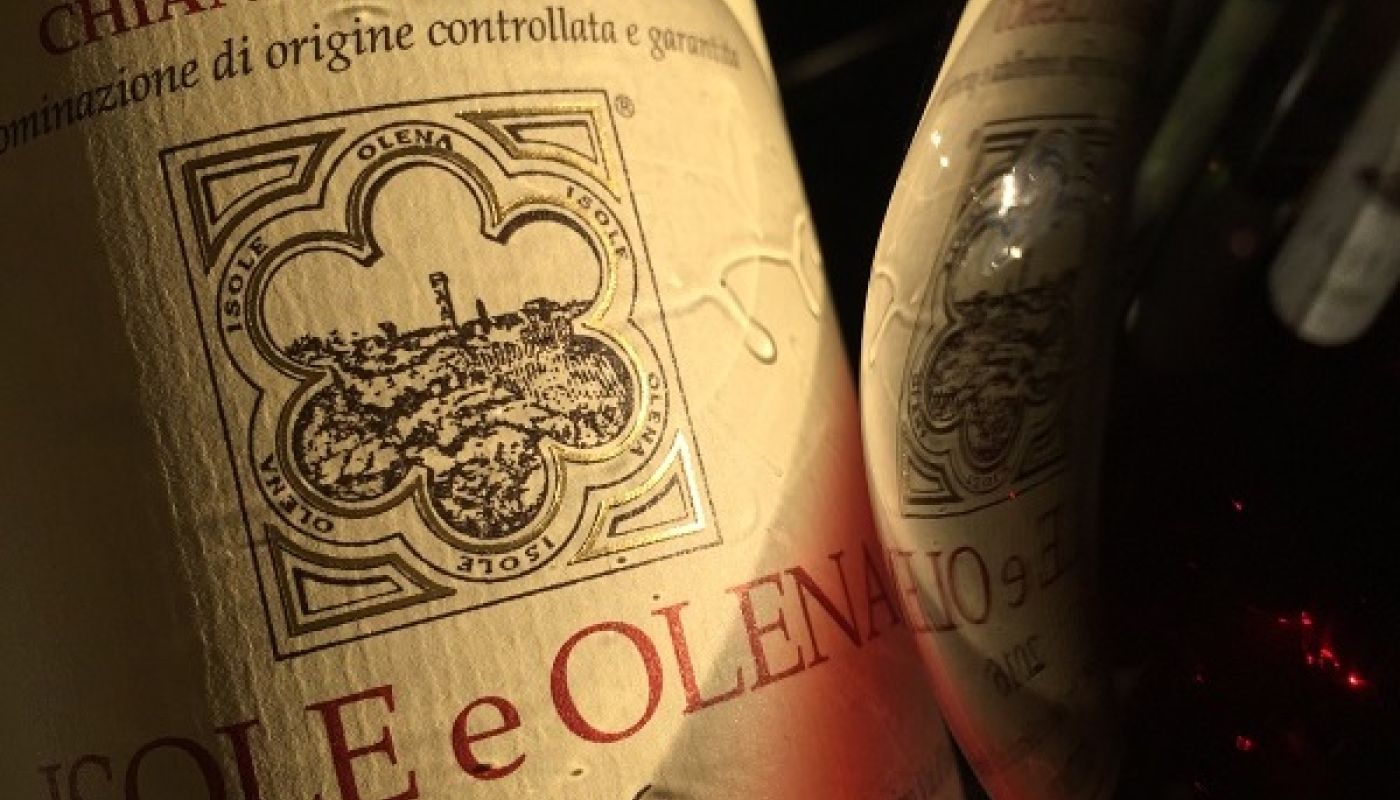 Isole e Olena 2016 close up of label