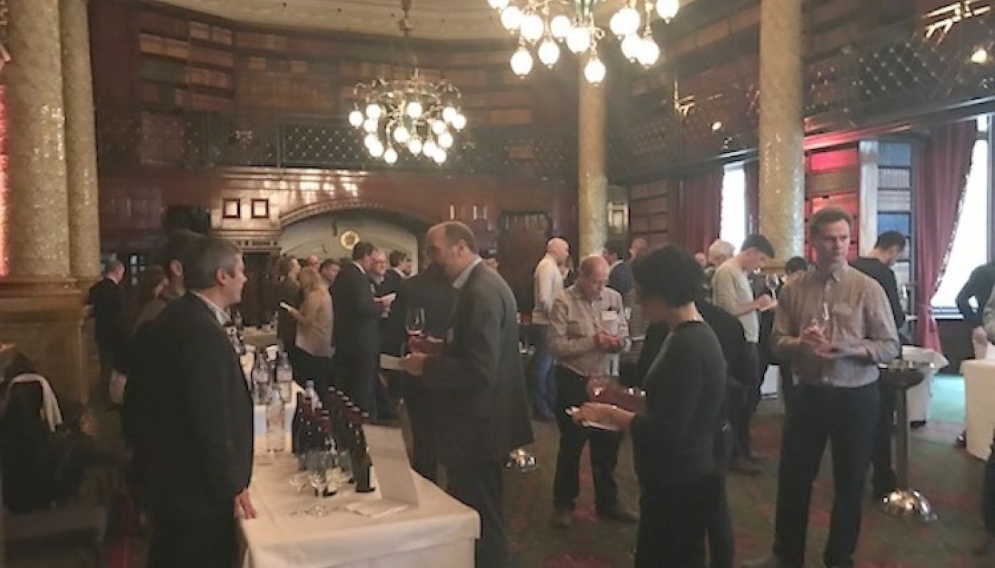 Flint Wines burgundy tasting at the National Liberal Club, London January 2017