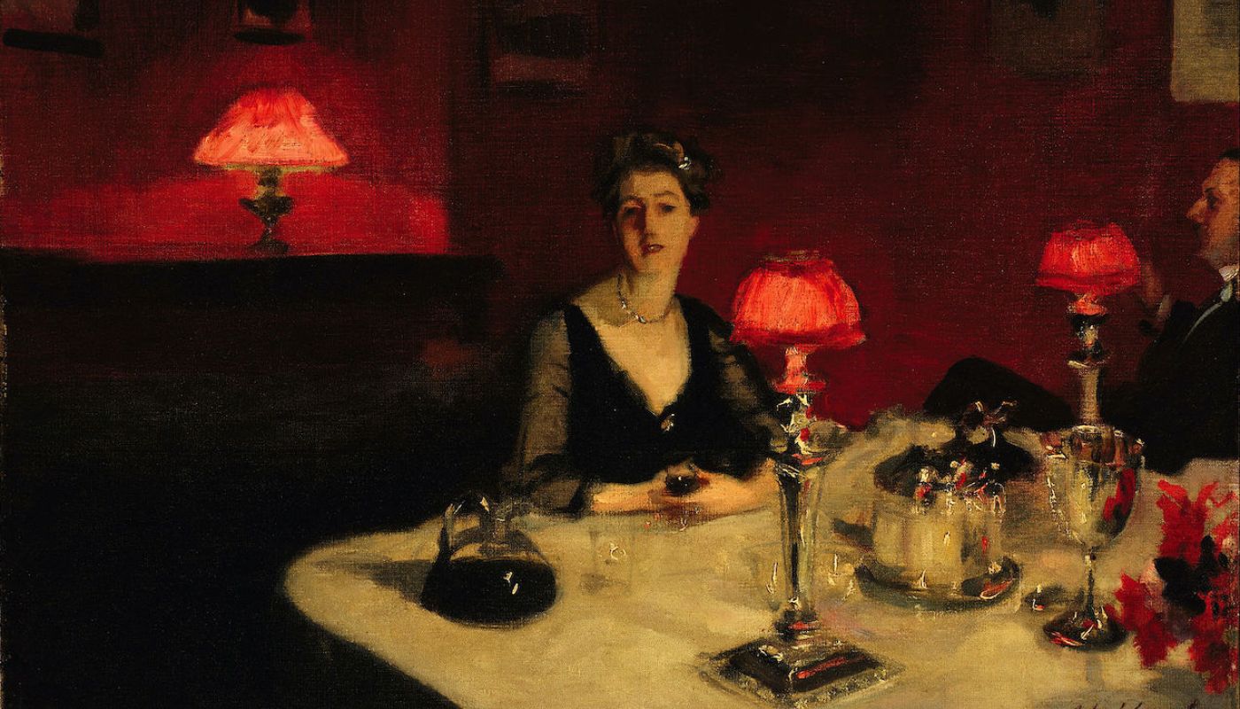 Un verre de porto by John Singer Sargent