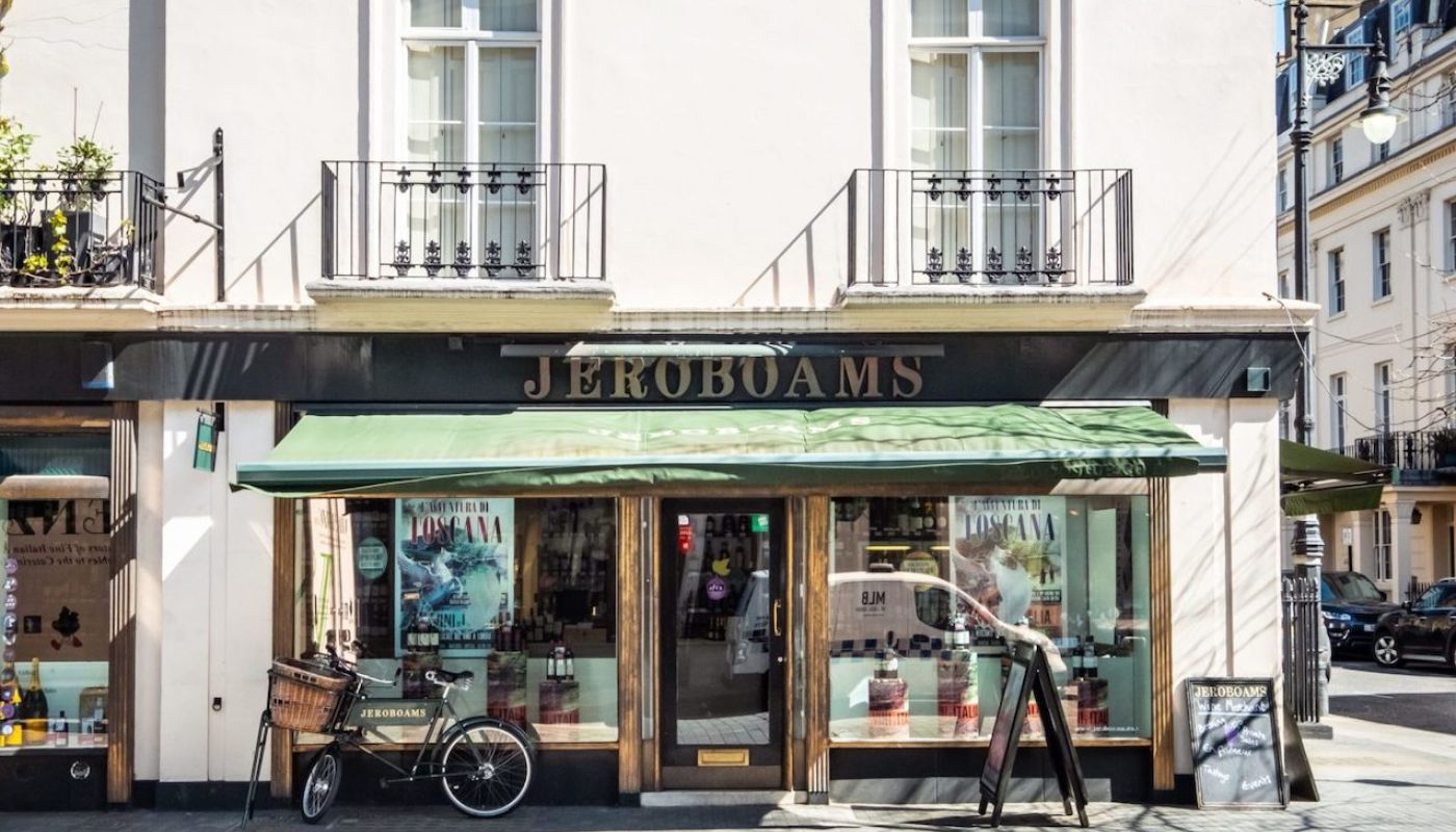 Jeroboams in Elizabeth St, London