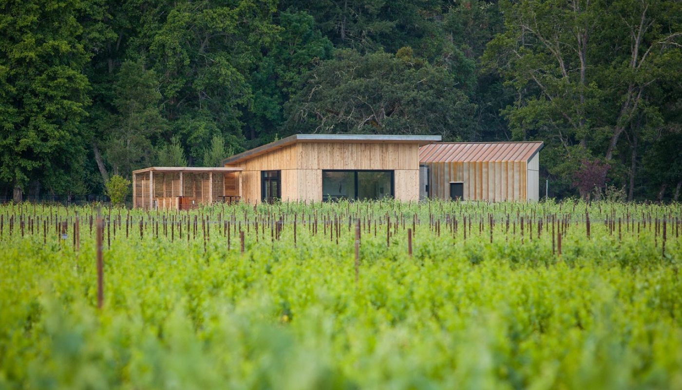 Cowhorn Vineyard's Living Building - photo by Robb McDonough