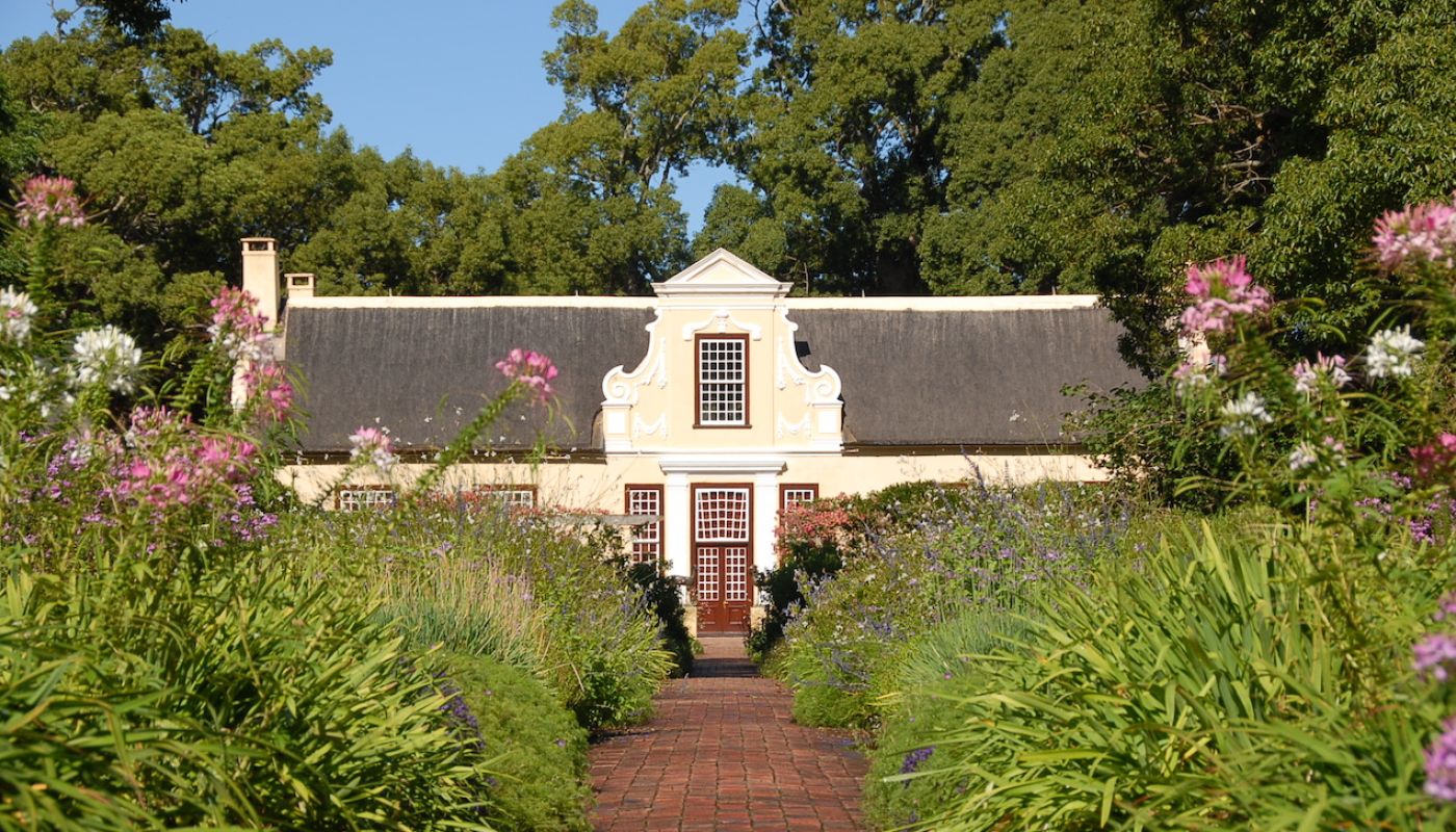 Vergelegen manor house and gardens in Stellenbosch, South Africa