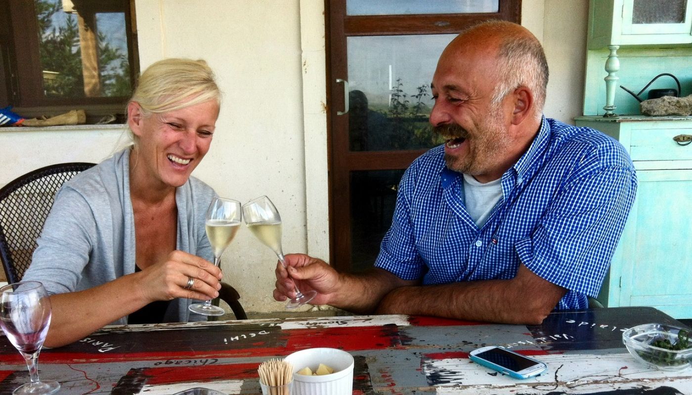 Karanikas – owners Annette and Laurens