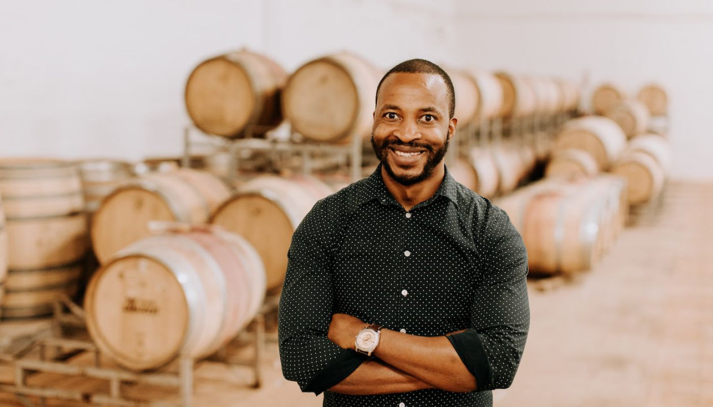 Tinashe Nyamudoka, Zimbabwean sommelier turned winemaker