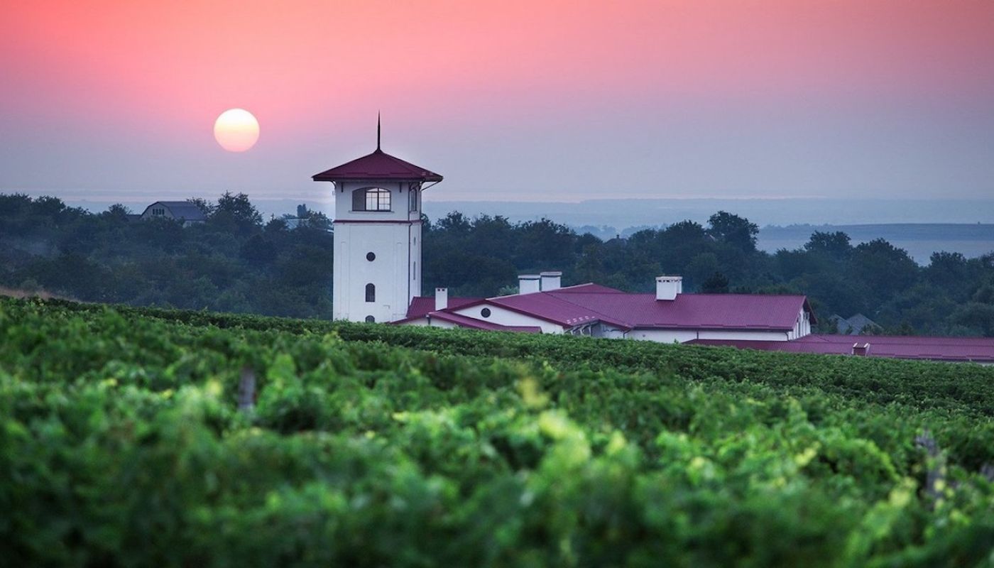 Lefkadia Valley winery in Krasnodar, Russia