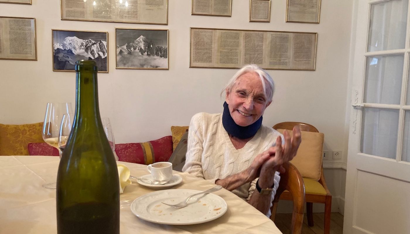 Lalou Bize-Leroy in Vosne-Romanée, October 2020