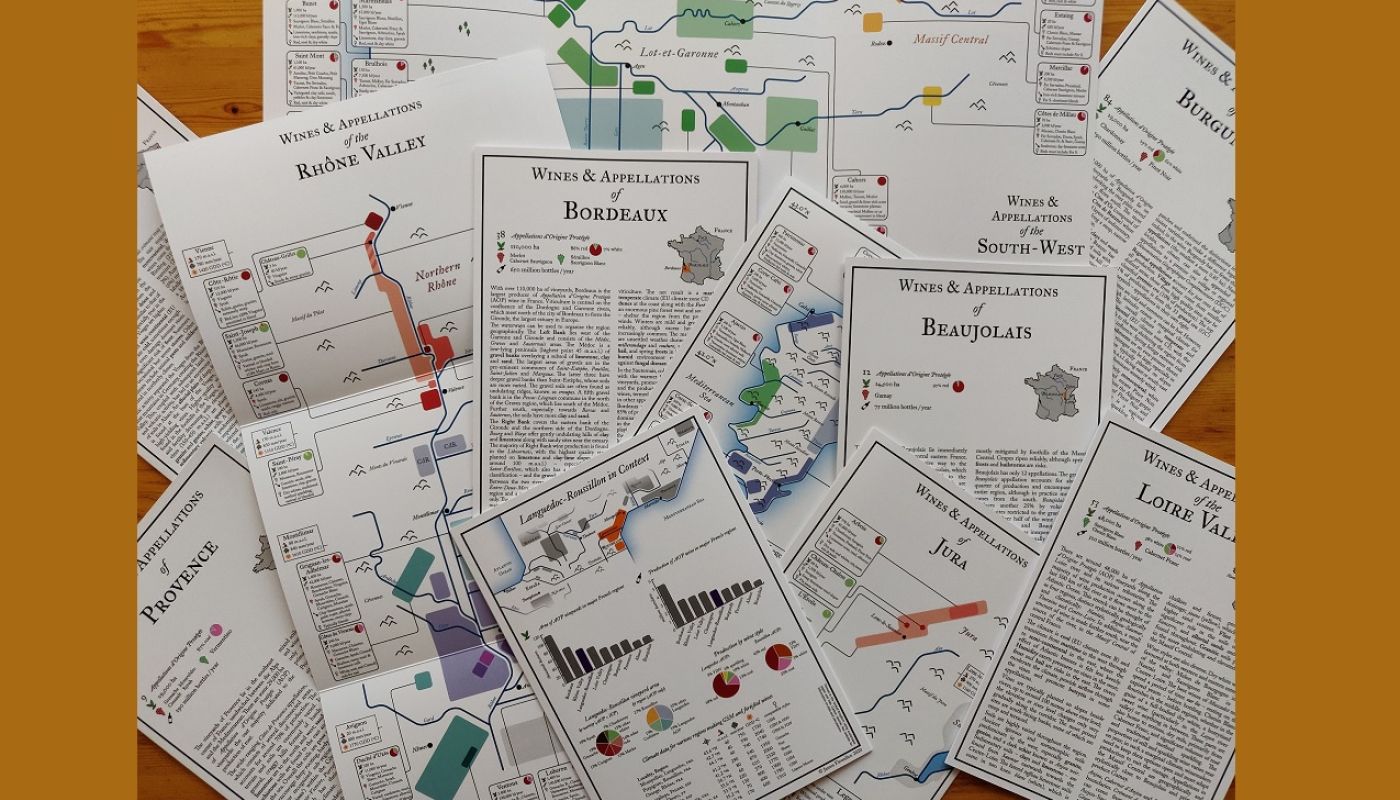 James Flewellen Infographic Wine Guides