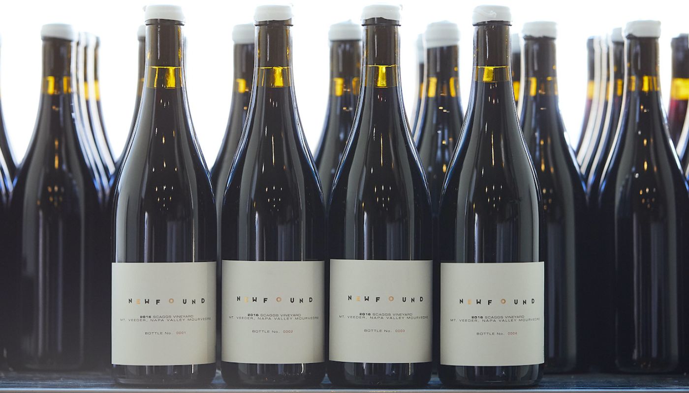 California Newfound Wines bottles