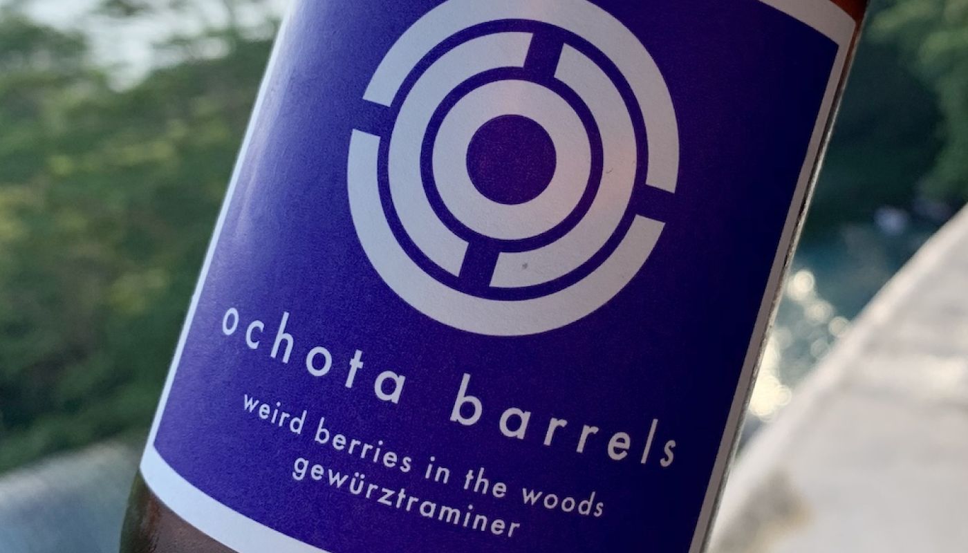 Label shot of Ochota Barrels Gewurztraminer