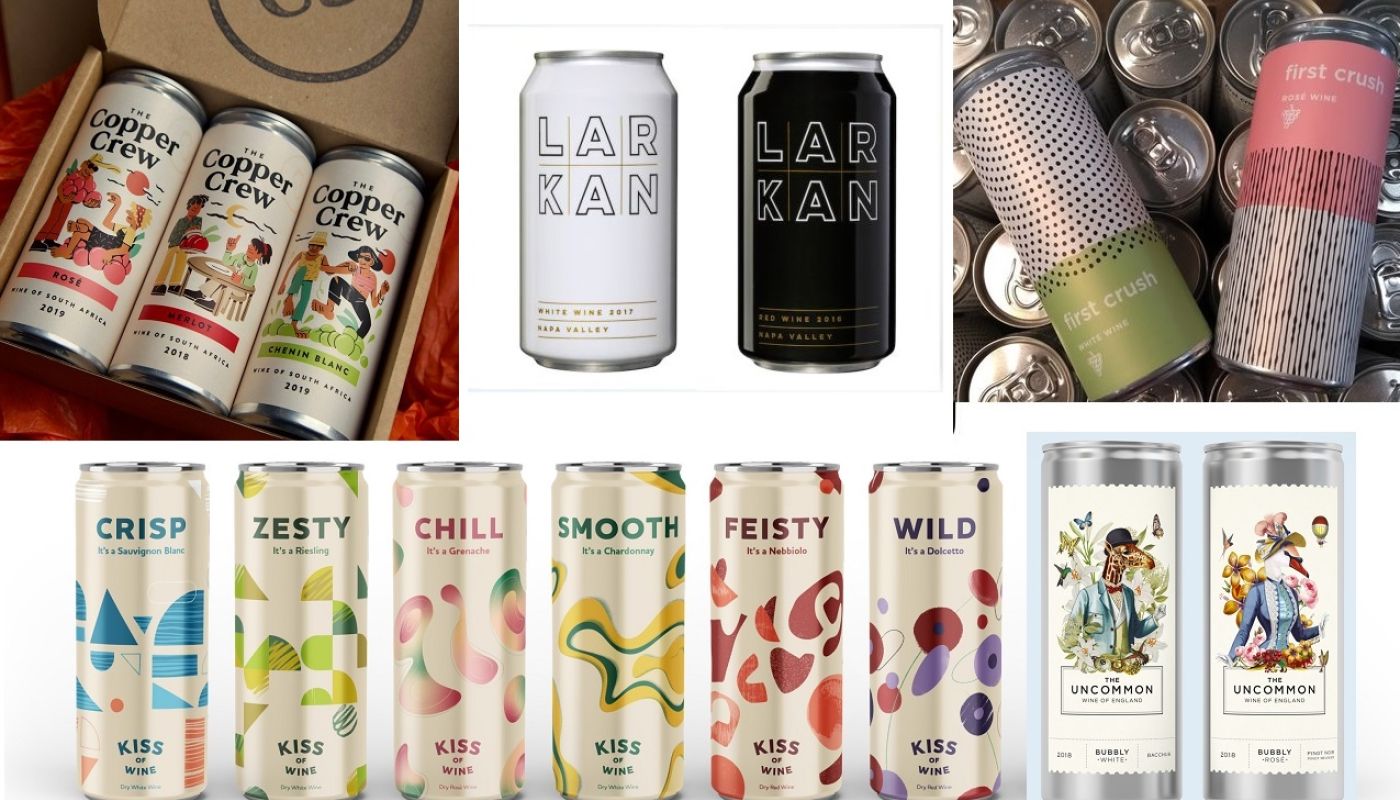 Canned wine