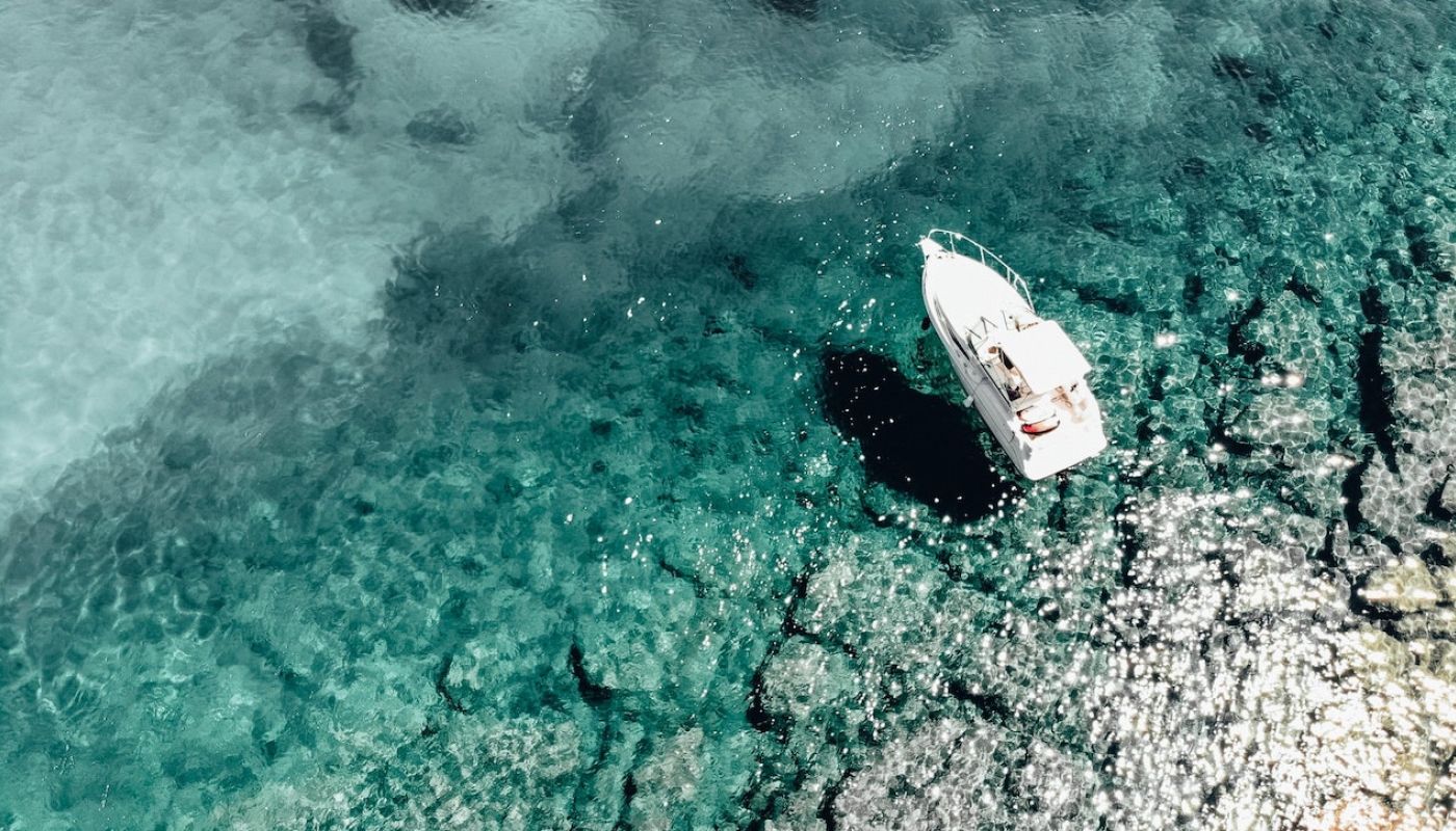 Off the coast near Dubrovnik, Croatia