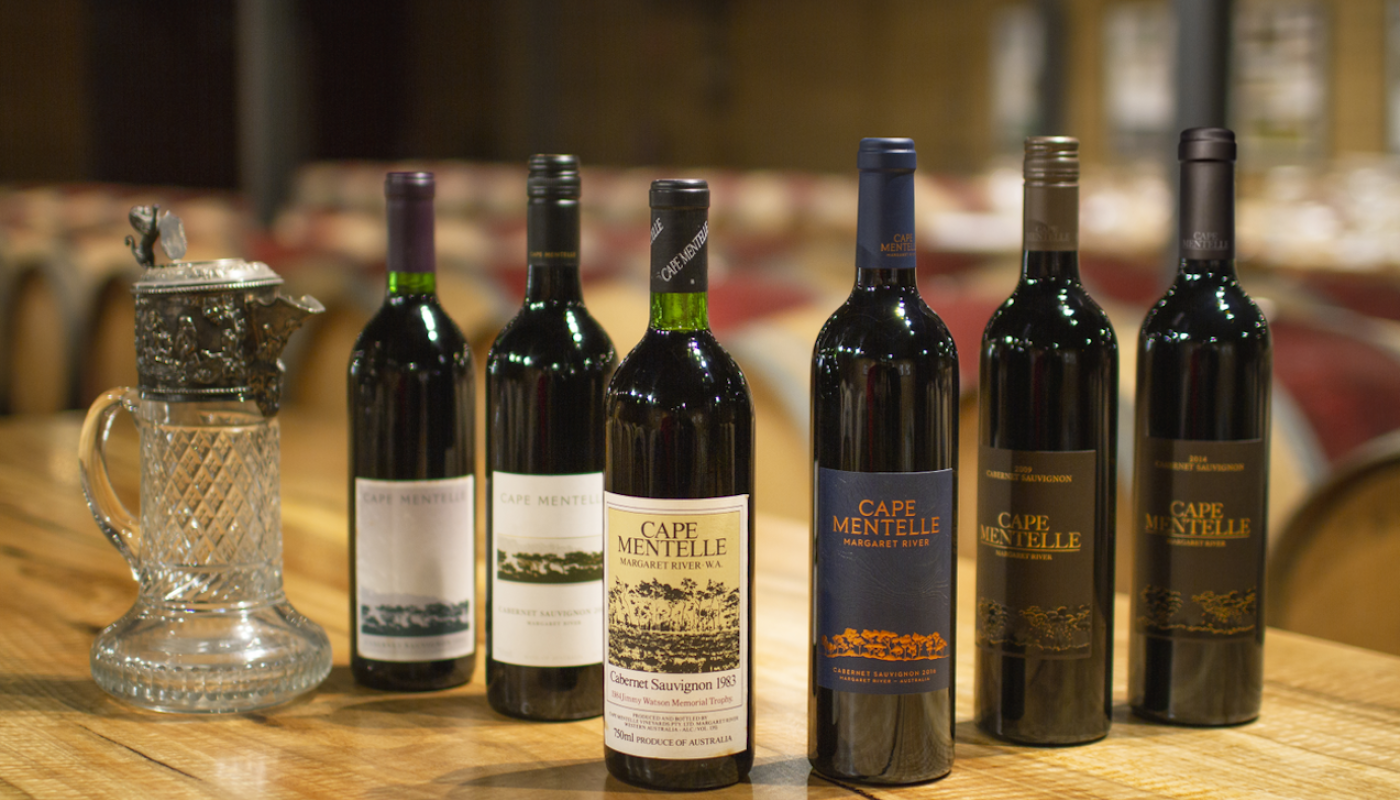 Bottles for Cape Mentelle's 50th anniversary