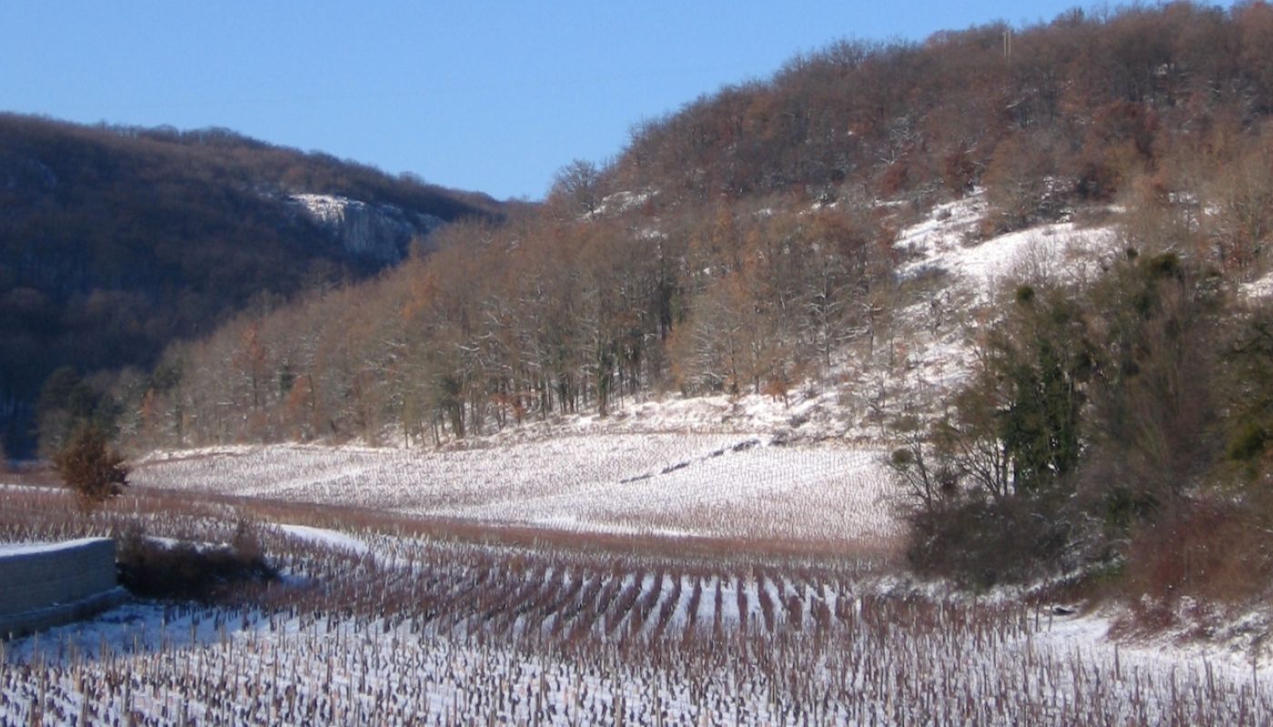 Combe d'Orveau in snow