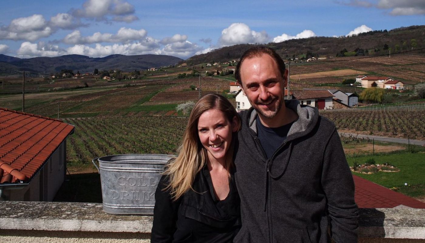Michele Smith and David Chapel of southern Burgundy