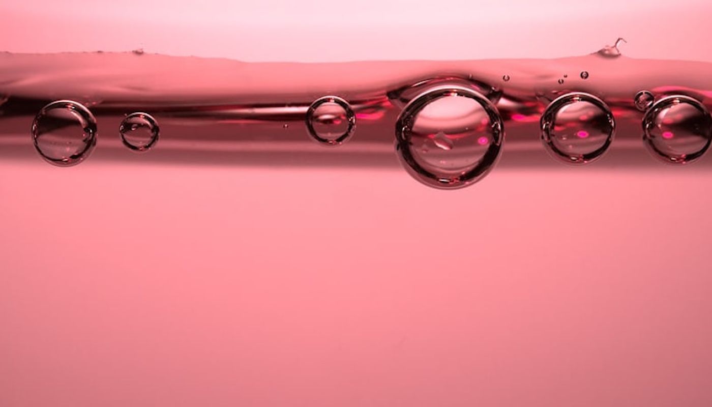 Pink bubbles by Michael Dziedzic