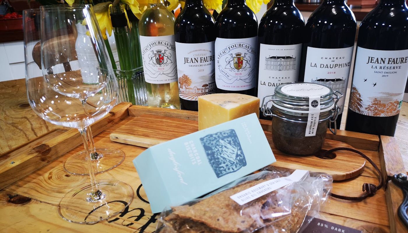 Naturally Bordeaux food and wine pairing tasting