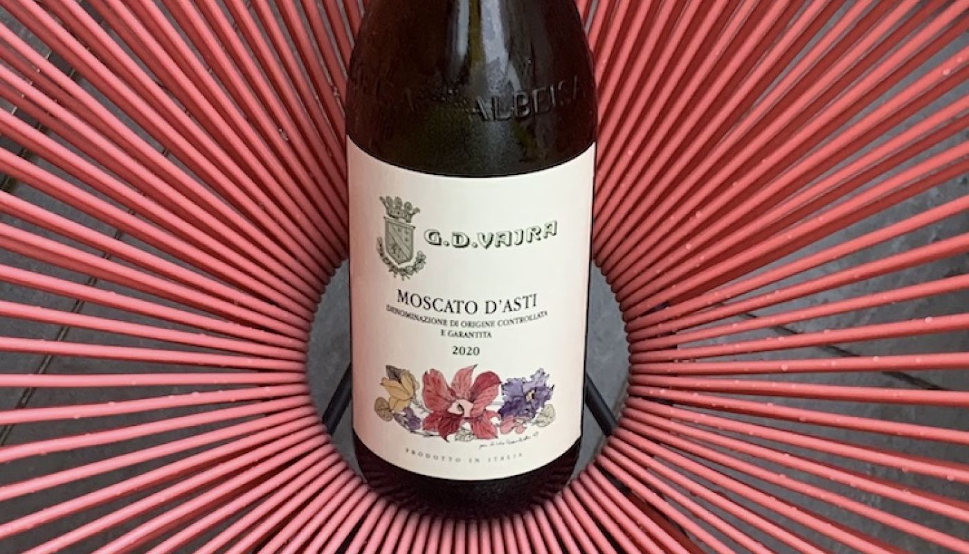 Bottle of G D Vajra Moscato d'Asti
