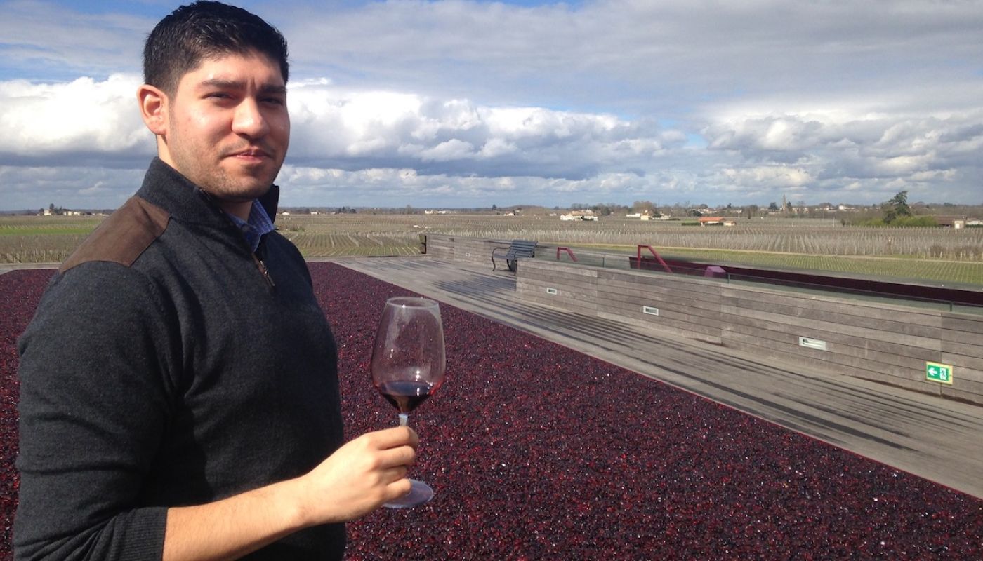 Alec Merkt-Caprile in Bordeaux in 2019