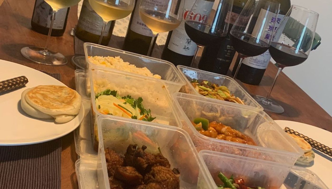 Chinese food and wine