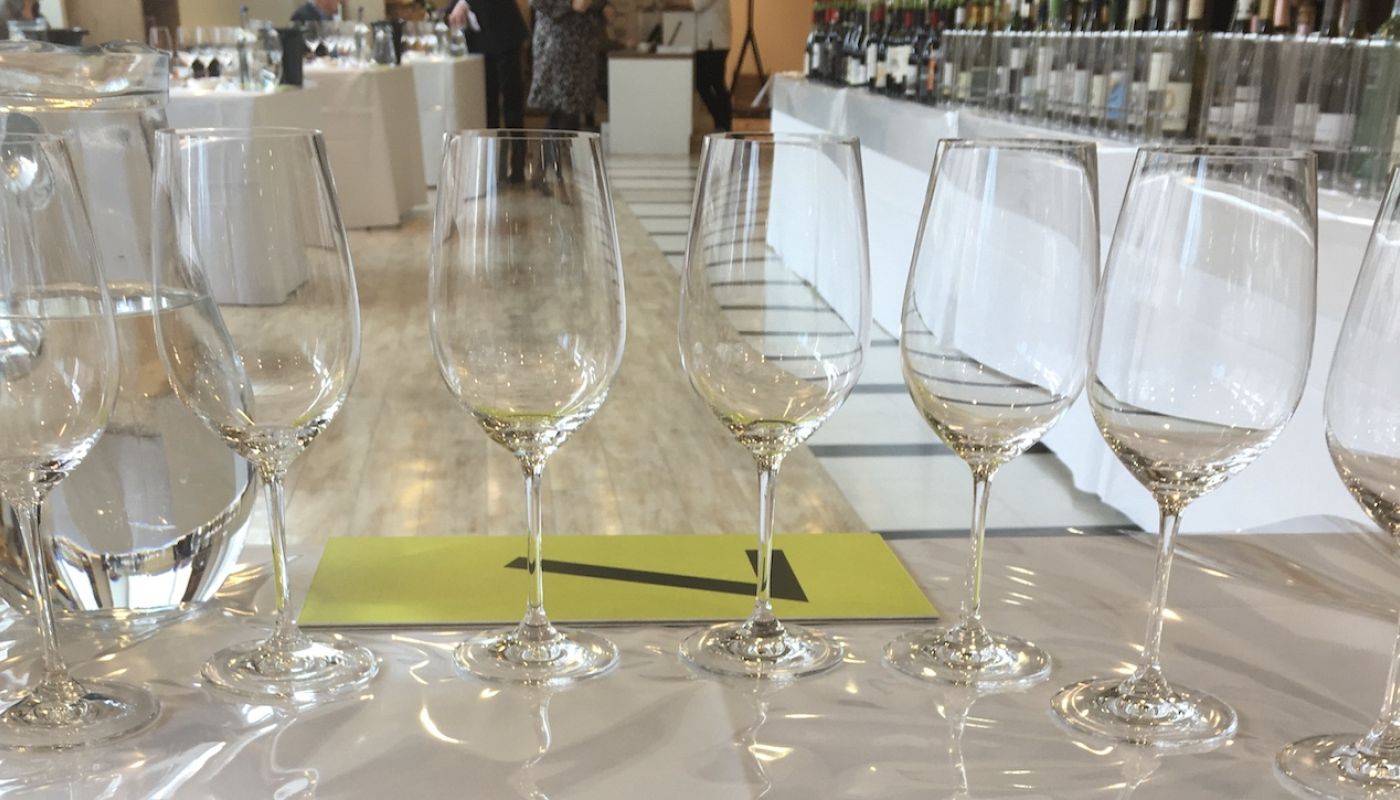 Waitrose spring 2021 tasting - top table