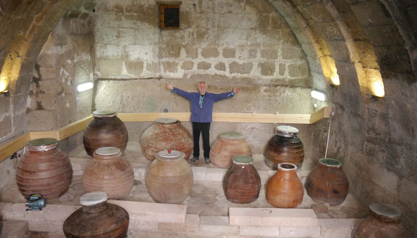 WWC21 Ceviker U - Photo 6_Udo Hirsch in his cellar at the winery