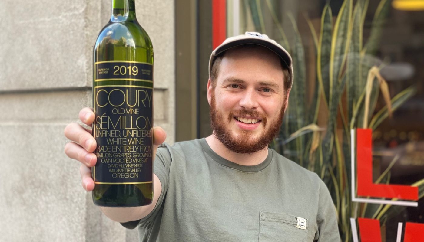 WWC21 Kopman L - Lewis Kopman with Golden Cluster Semillon
