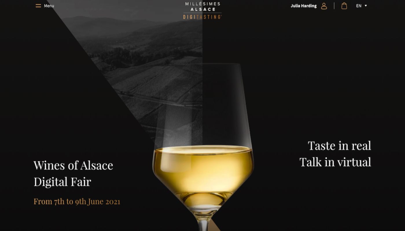 Alsace digitasting website